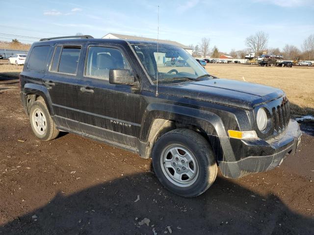 1C4NJPBB6ED617784 - 2014 JEEP PATRIOT SPORT BLACK photo 4