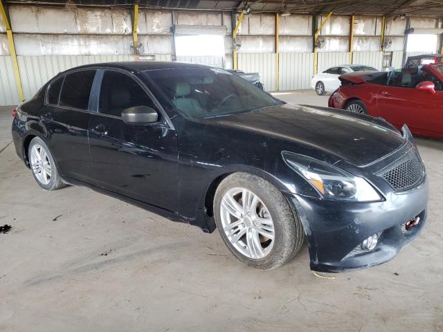 JN1CV6AP1DM711110 - 2013 INFINITI G37 BASE BLACK photo 4