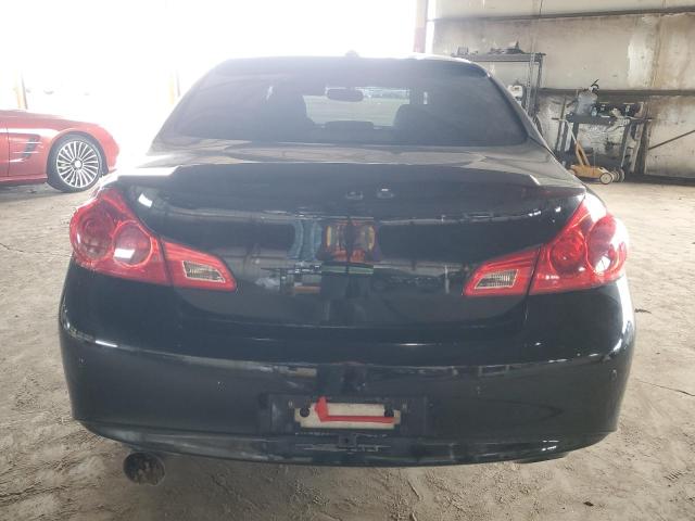 JN1CV6AP1DM711110 - 2013 INFINITI G37 BASE BLACK photo 6