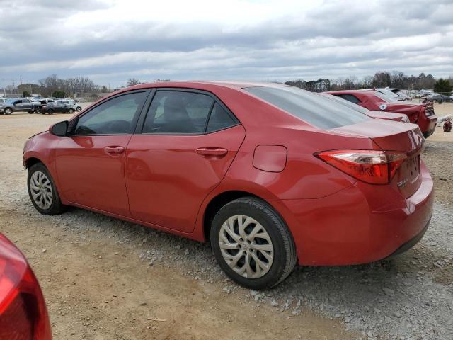 5YFBURHE4KP903987 - 2019 TOYOTA COROLLA L RED photo 2