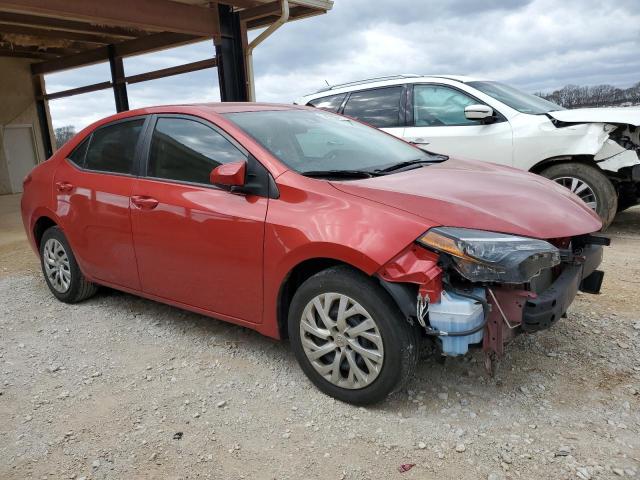 5YFBURHE4KP903987 - 2019 TOYOTA COROLLA L RED photo 4