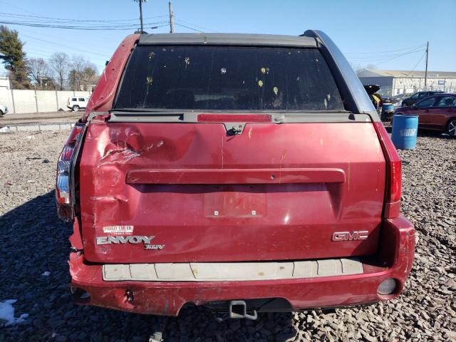 1GKES12S746233286 - 2004 GMC ENVOY XUV RED photo 6