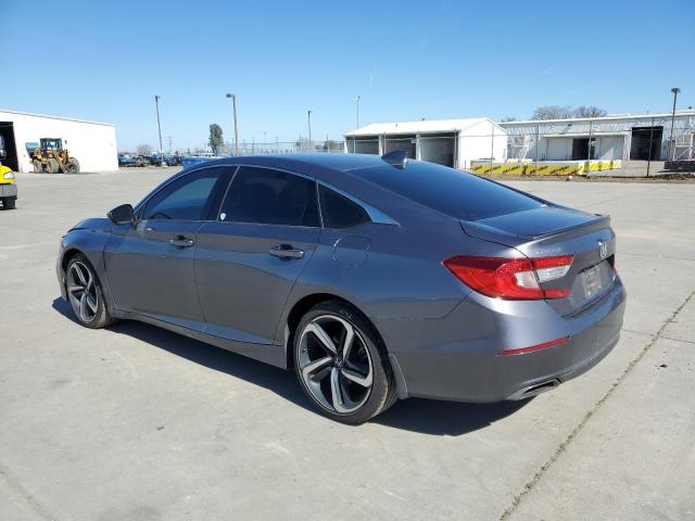 1HGCV1F33LA072672 - 2020 HONDA ACCORD SPORT GRAY photo 2