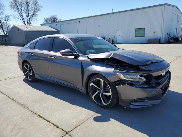 1HGCV1F33LA072672 - 2020 HONDA ACCORD SPORT GRAY photo 4