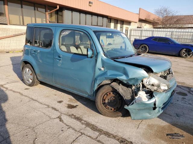 JN8AZ2KRXAT151627 - 2010 NISSAN CUBE BASE TURQUOISE photo 4