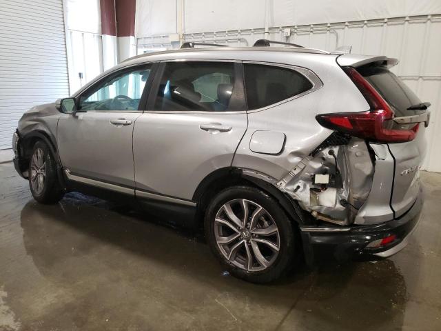 2HKRW2H98LH608361 - 2020 HONDA CR-V TOURING SILVER photo 2