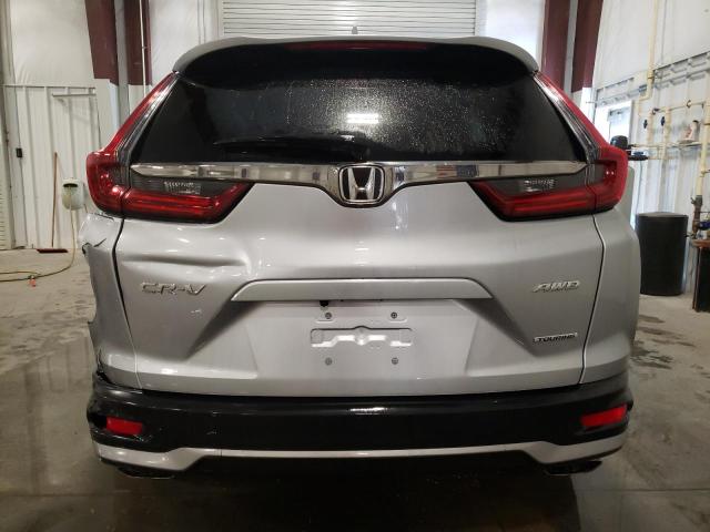 2HKRW2H98LH608361 - 2020 HONDA CR-V TOURING SILVER photo 6