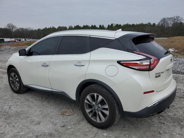 5N1AZ2MG7FN277183 - 2015 NISSAN MURANO S WHITE photo 2