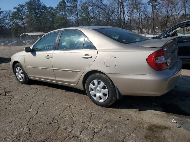 4T1BE32K54U879306 - 2004 TOYOTA CAMRY LE BEIGE photo 2