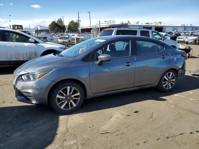 3N1CN8EV2ML874492 - 2021 NISSAN VERSA SV GRAY photo 1