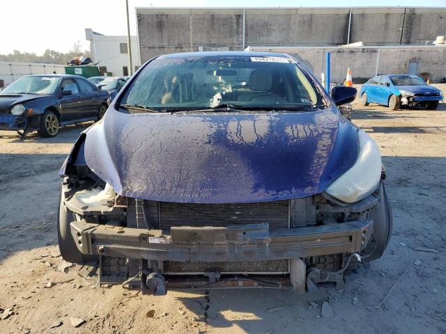 5NPDH4AE7DH384105 - 2013 HYUNDAI ELANTRA GLS BLUE photo 5