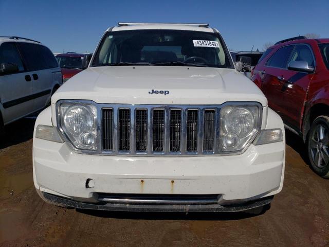 1J4PN5GK4AW136337 - 2010 JEEP LIBERTY LIMITED WHITE photo 5