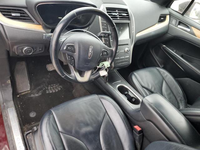 5LMCJ2C98GUJ01394 - 2016 LINCOLN MKC SELECT ბურგუნდია ფოტო 8