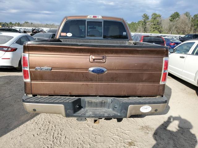 1FTFW1ET7BFB88307 - 2011 FORD F150 SUPERCREW BROWN photo 6