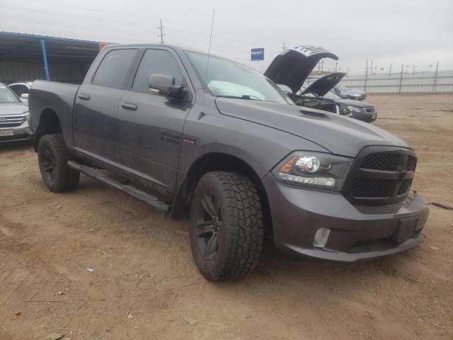 1C6RR7MT3JS204296 - 2018 RAM 1500 SPORT GRAY photo 4