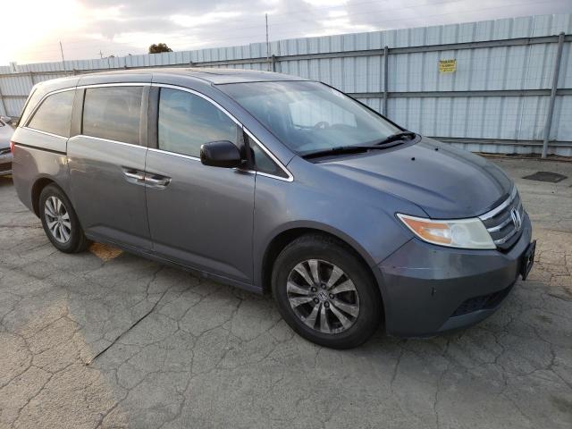 5FNRL5H64CB115369 - 2012 HONDA ODYSSEY EXL GRAY photo 4