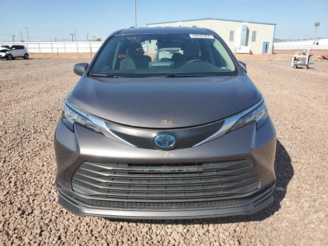 5TDKRKEC5MS051008 - 2021 TOYOTA SIENNA LE CHARCOAL photo 5