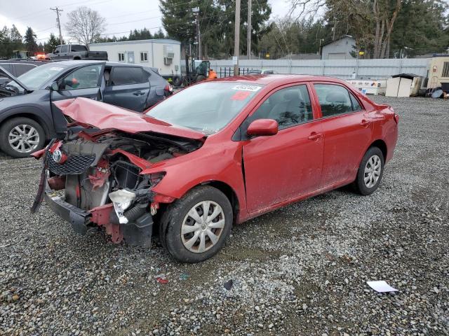 1NXBU4EE2AZ298338 - 2010 TOYOTA COROLLA BASE RED photo 1