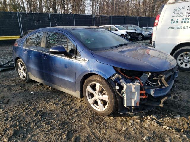 1G1RD6E41CU122270 - 2012 CHEVROLET VOLT BLUE photo 4