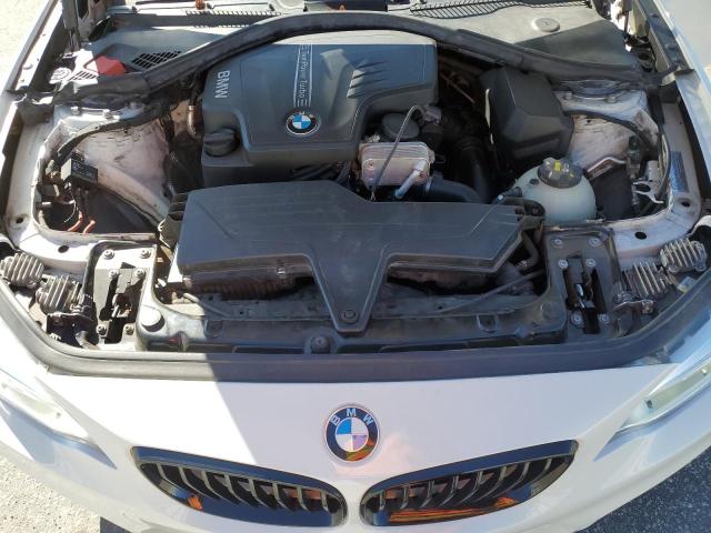 WBA1F5C56FV343489 - 2015 BMW 228 I WHITE photo 11