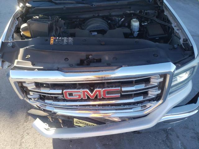 3GTU2NEC6HG510663 - 2017 GMC SIERRA K1500 SLT SILVER photo 11