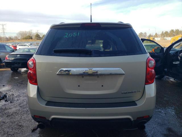 2CNFLDEY5A6301276 - 2010 CHEVROLET EQUINOX LT BEIGE photo 6