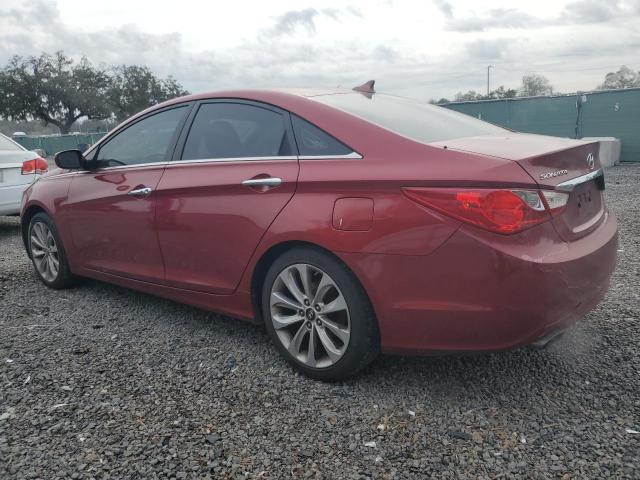 5NPEC4AC5BH162595 - 2011 HYUNDAI SONATA SE RED photo 2