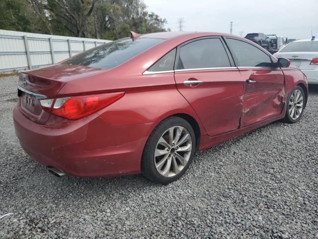 5NPEC4AC5BH162595 - 2011 HYUNDAI SONATA SE RED photo 3