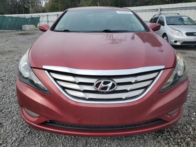 5NPEC4AC5BH162595 - 2011 HYUNDAI SONATA SE RED photo 5