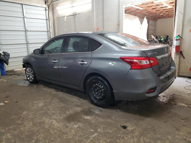 3N1AB7AP4KY412176 - 2019 NISSAN SENTRA S ნაცრისფერი ფოტო 2