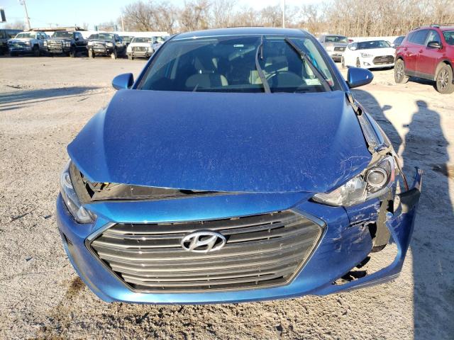 5NPD74LF1HH170046 - 2017 HYUNDAI ELANTRA SE BLUE photo 5