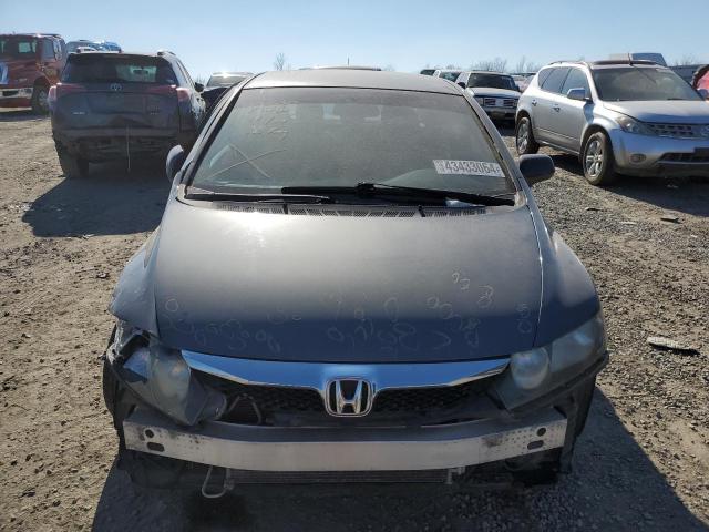 19XFA1F65BE010008 - 2011 HONDA CIVIC LX-S Արծաթագույն լուսանկար 5