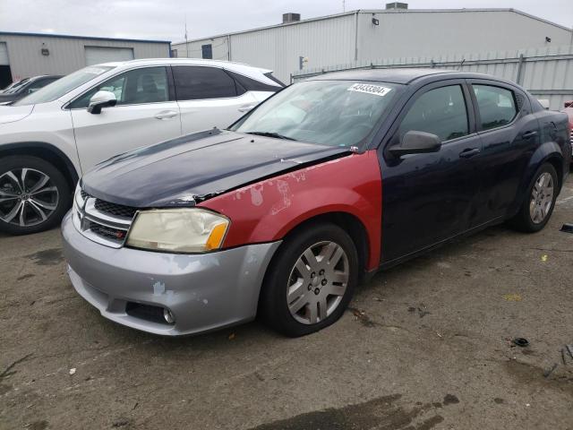 1C3CDZAB5EN215006 - 2014 DODGE AVENGER SE BLUE photo 1