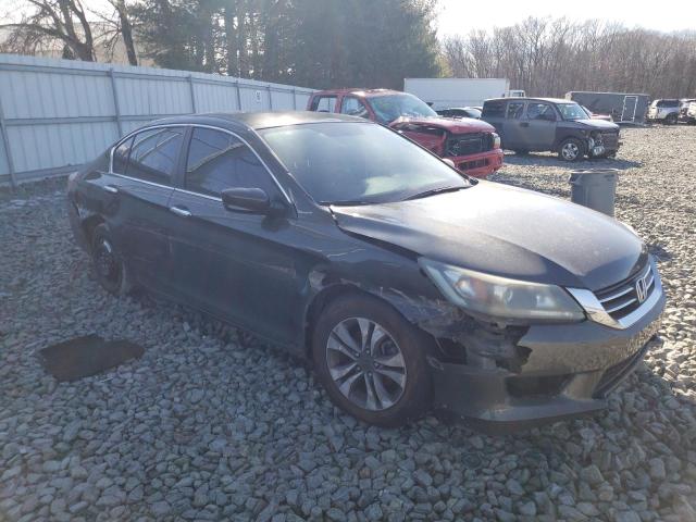 1HGCR2F34DA082512 - 2013 HONDA ACCORD LX GRAY photo 4