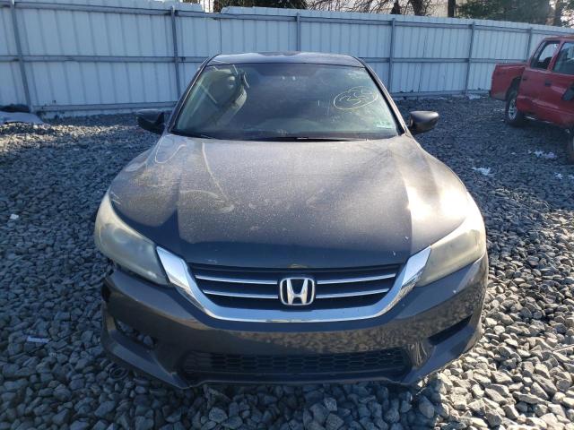 1HGCR2F34DA082512 - 2013 HONDA ACCORD LX GRAY photo 5