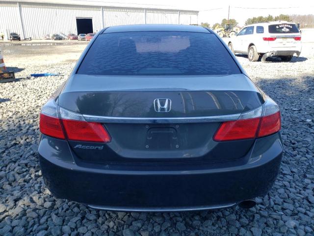 1HGCR2F34DA082512 - 2013 HONDA ACCORD LX GRAY photo 6