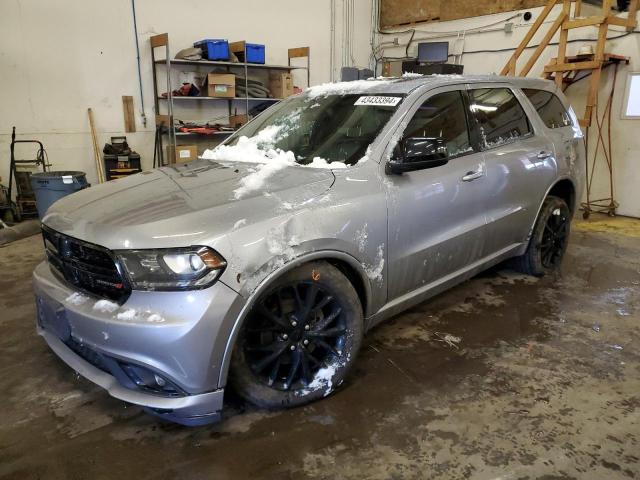 1C4RDJAG2GC387558 - 2016 DODGE DURANGO SXT SILVER photo 1