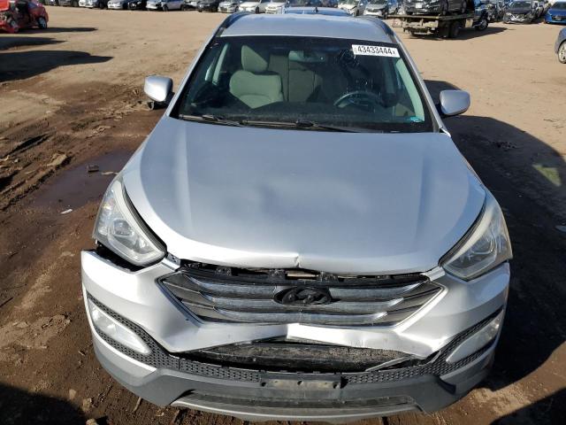 5XYZUDLB6DG114925 - 2013 HYUNDAI SANTA FE S SILVER photo 5