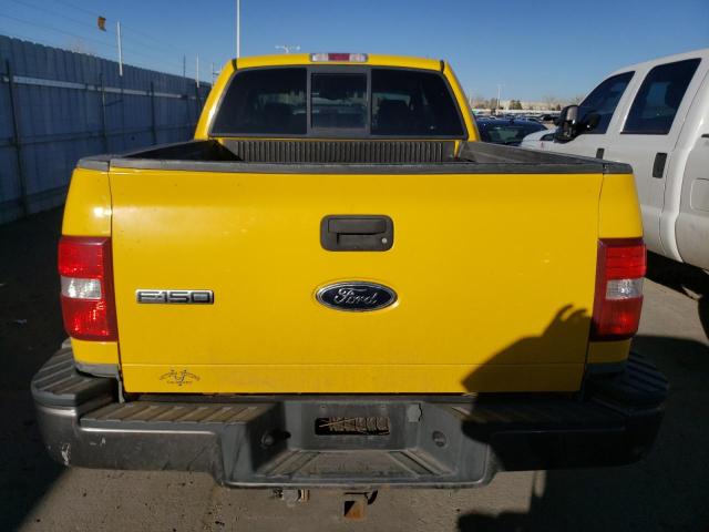 1FTPX04514KD39506 - 2004 FORD F150 YELLOW photo 6