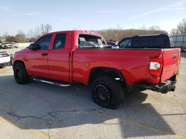 5TFUM5F16GX064466 - 2016 TOYOTA TUNDRA DOUBLE CAB SR/SR5 RED photo 2