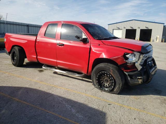 5TFUM5F16GX064466 - 2016 TOYOTA TUNDRA DOUBLE CAB SR/SR5 RED photo 4