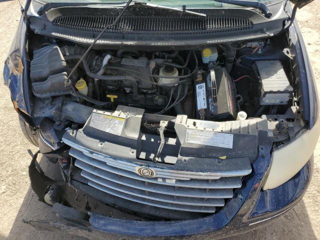 2C8GP64L25R365230 - 2005 CHRYSLER TOWN & COU LIMITED BLUE photo 11