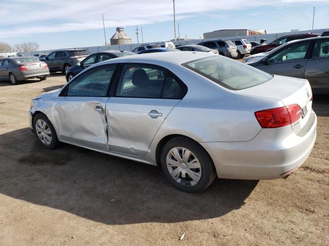 3VWDP7AJ9CM314337 - 2012 VOLKSWAGEN JETTA SE SILVER photo 2