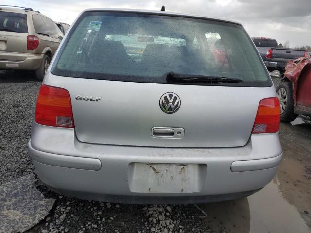 9BWGK61J524067746 - 2002 VOLKSWAGEN GOLF GLS SILVER photo 6