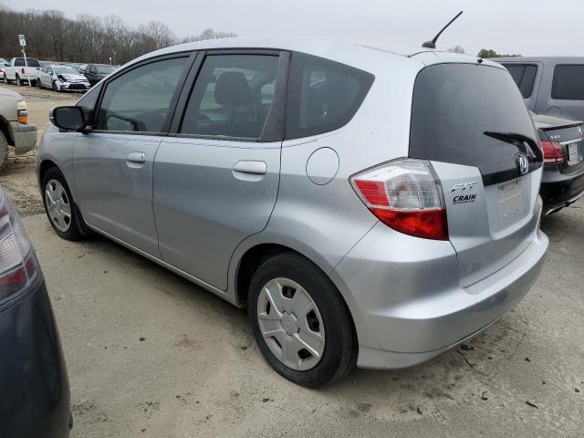 JHMGE8H36CC035849 - 2012 HONDA FIT SILVER photo 2