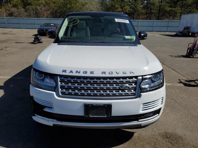 SALGS2WFXEA161630 - 2014 LAND ROVER RANGE ROVE HSE WHITE photo 5