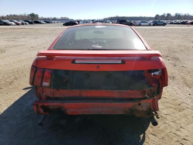 1FAFP40471F175799 - 2001 FORD MUSTANG RED photo 6