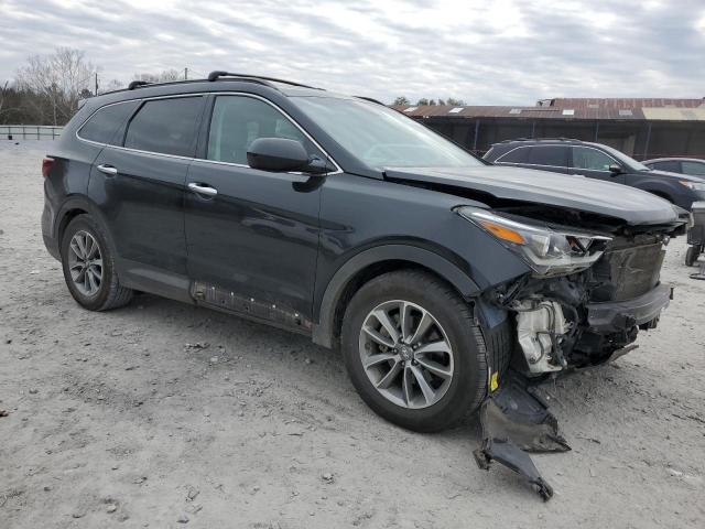 KM8SM4HFXJU263969 - 2018 HYUNDAI SANTA FE SE BLACK photo 4