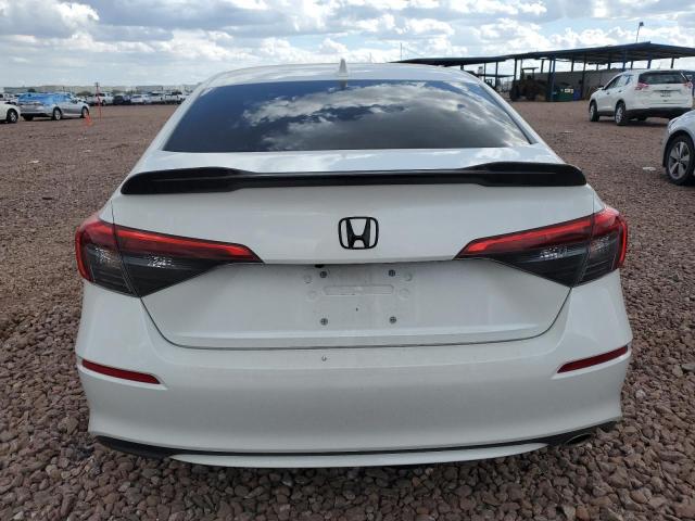 2HGFE2F54PH504729 - 2023 HONDA CIVIC SPORT WHITE photo 6