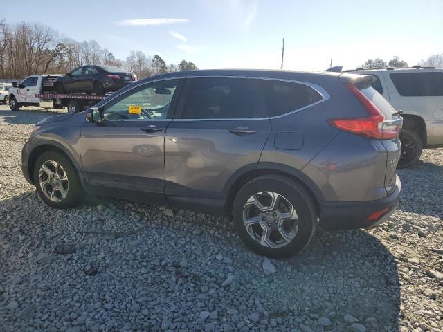 2HKRW2H58KH650587 - 2019 HONDA CR-V EX GRAY photo 2